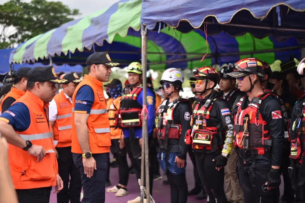 มท.3 ติดตามการรับมืออุทกภัยเชียงรายรับมือความเสี่ยง