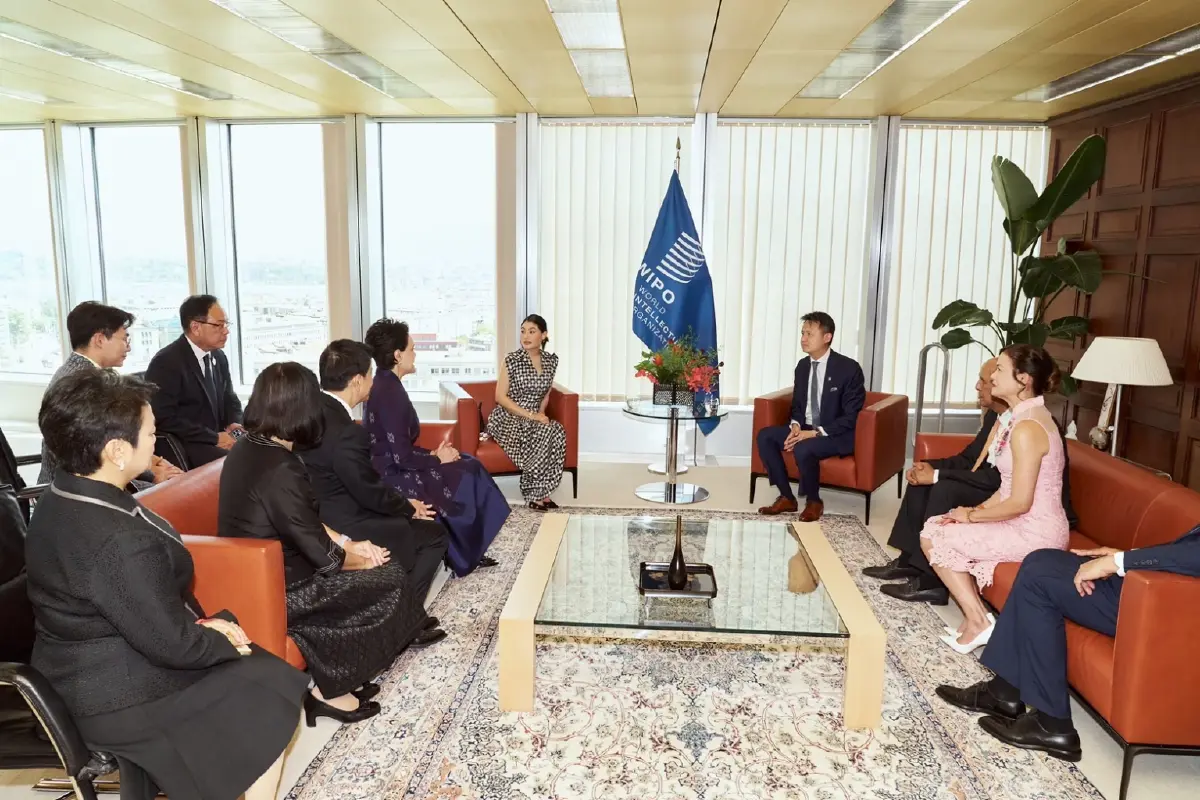 เจ้าฟ้าสิริวัณณวรี ทรงรับตำแหน่งทูตแฟชั่น WIPO พระองค์แรก