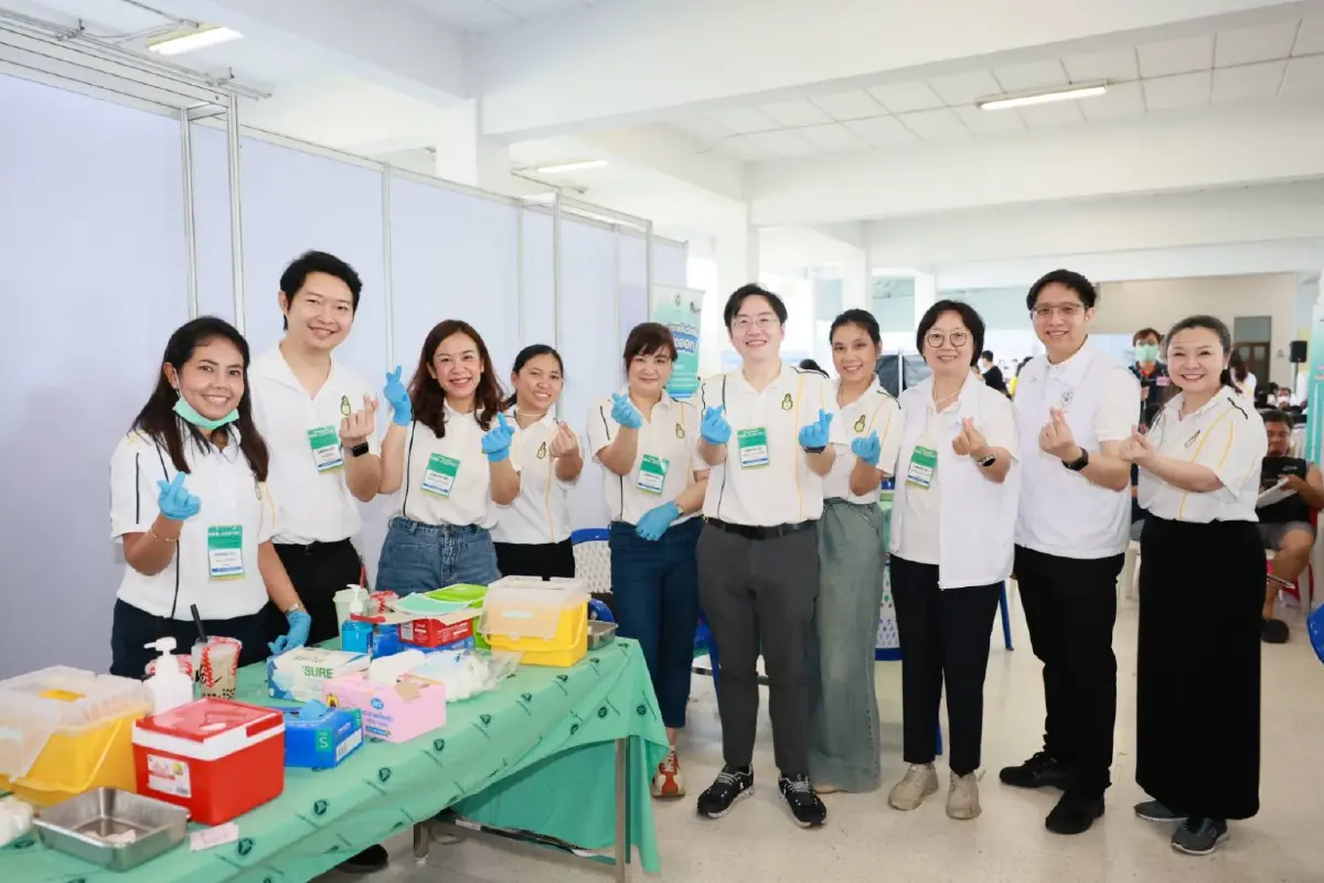 500 แพทย์อาสา ร่วมใจเฉลิมพระเกียรติ ลงพื้นที่สระบุรี ดูแลประชาชน