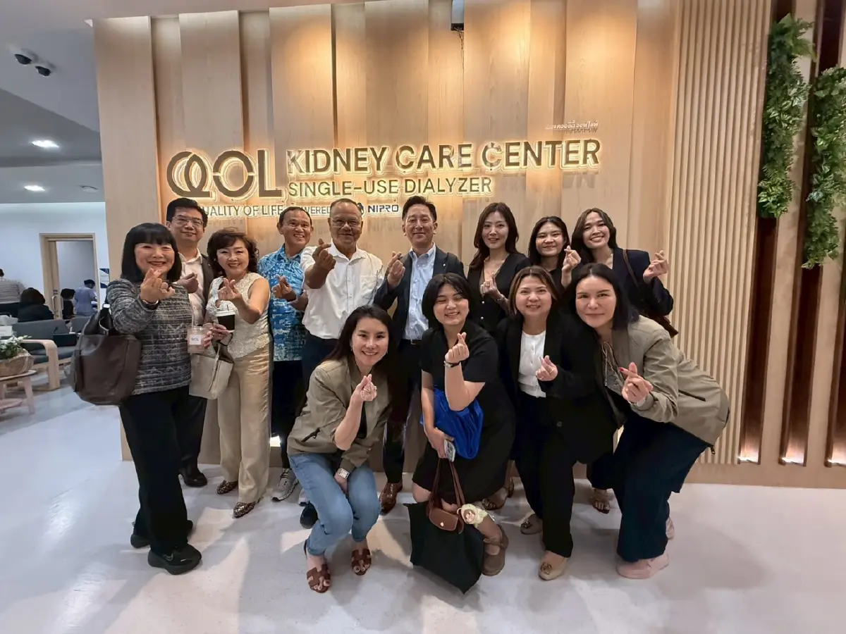 เล็งขยายอีก 10 แห่ง ศูนย์ฟอกไต QOL หนุนสิทธิประกันสังคม “ฟอกฟรี” ไม่มีส่วนต่าง