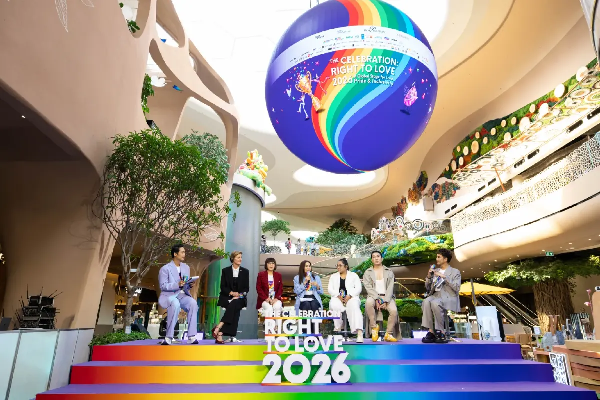 สยามพิวรรธน์ ผนึก บางกอกไพรด์ ทุ่มจัดใหญ่ "Right to Love 2026" ปักหมุดไทยสู่ World Pride 2030