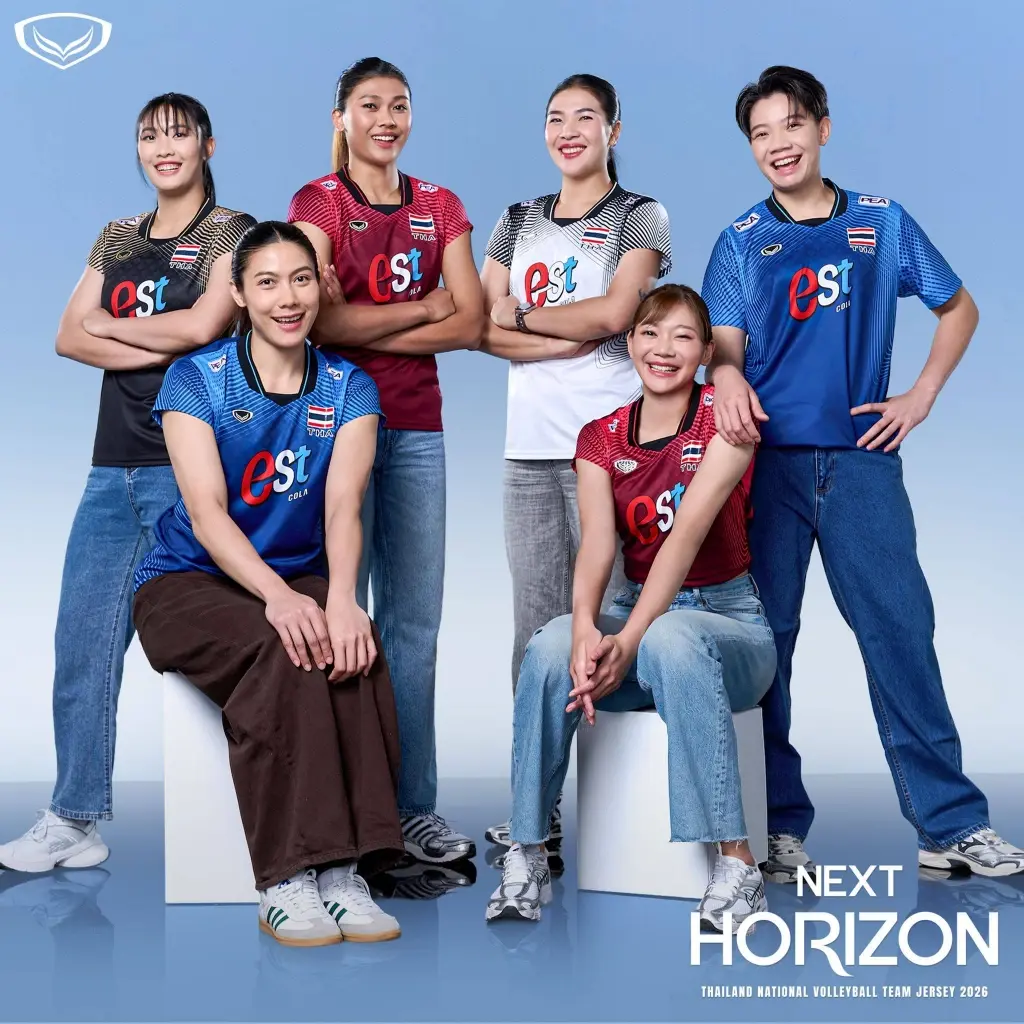 เปิดตัวแล้ว! ชุดแข่งวอลเลย์บอลทีมชาติไทย 2026 ประเดิมลุยตบนานาชาติ มิ.ย.นี้