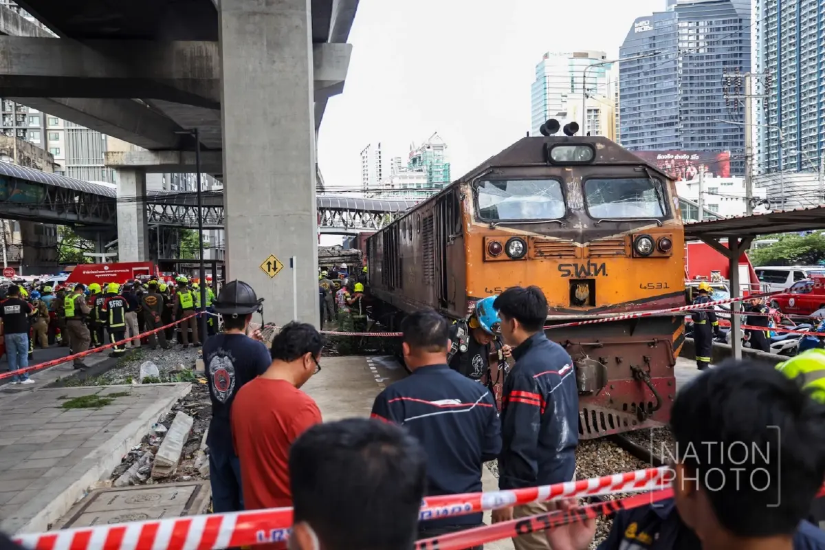ผอ.ขสมก.เผยเยียวยาผู้เสียชีวิต รถไฟชนรถเมล์ รายละ 1.5 ล้าน