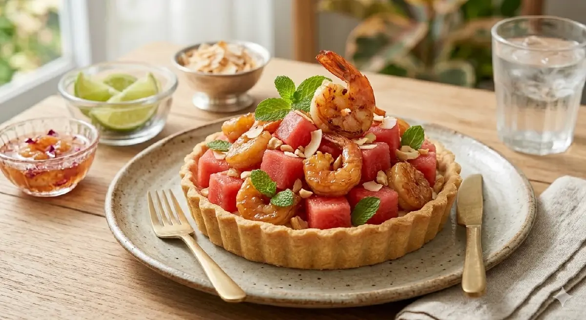 กุ้งหวานแตงโม
