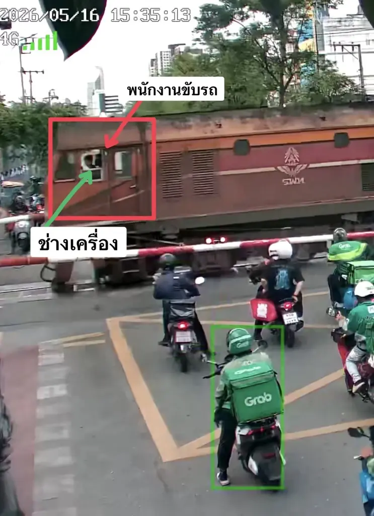 รถไฟชนรถเมล์คดีคืบ คนขับรถไฟ-ช่างเครื่อง อยู่ห้องควบคุมหัวรถก่อนเกิดเหตุ
