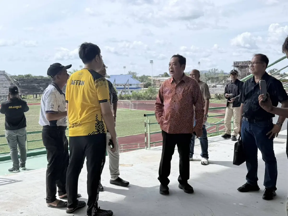 “ทวี” ลุยสนามกีฬานราธิวาส 177 ล. ถูกทิ้งร้าง จี้ รมว.กีฬา เร่งสางปม