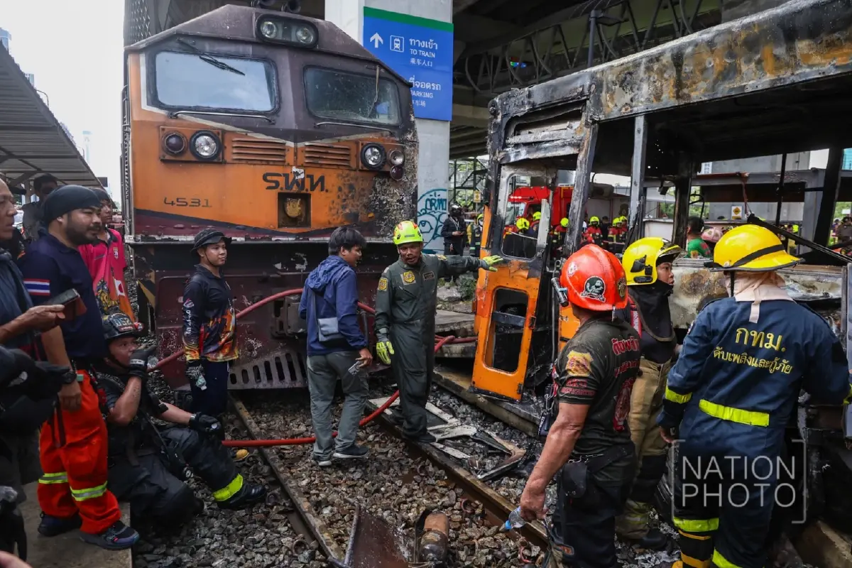 สำรวจจุดอ่อน จุดตัดรางรถไฟอโศก จากบทเรียนรถไฟชนรถเมล์