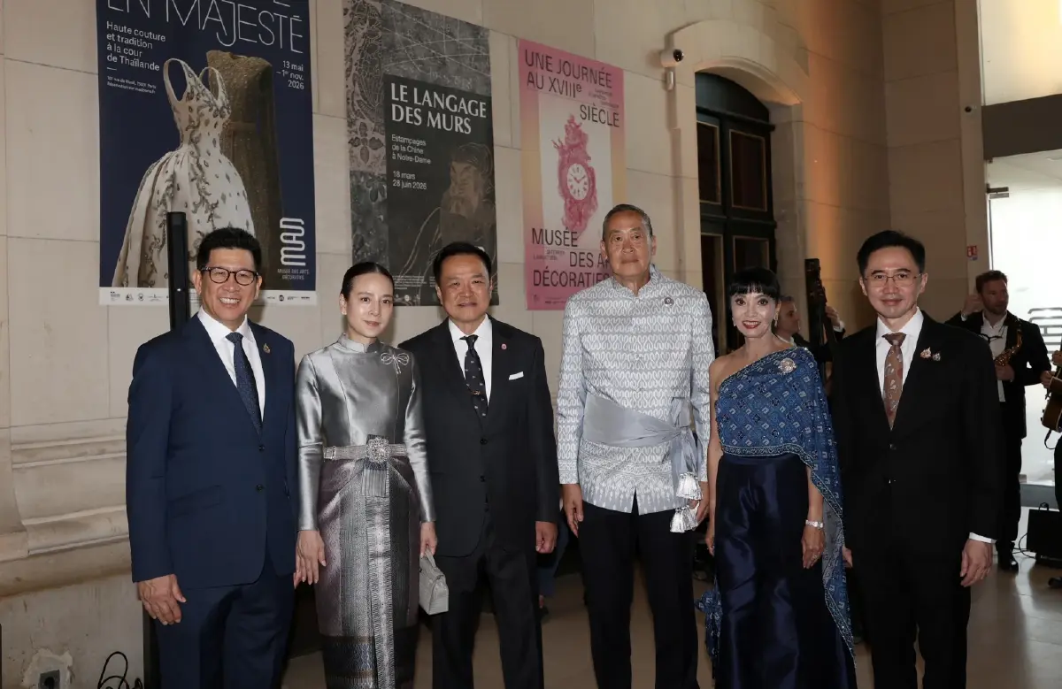 "ราชพัสตราไทยสู่สากล"  อัตลักษณ์ไทยสู่เวทีโลก ผ่านพลัง แฟชั่น ศิลปะ มรดกทางวัฒนธรรม