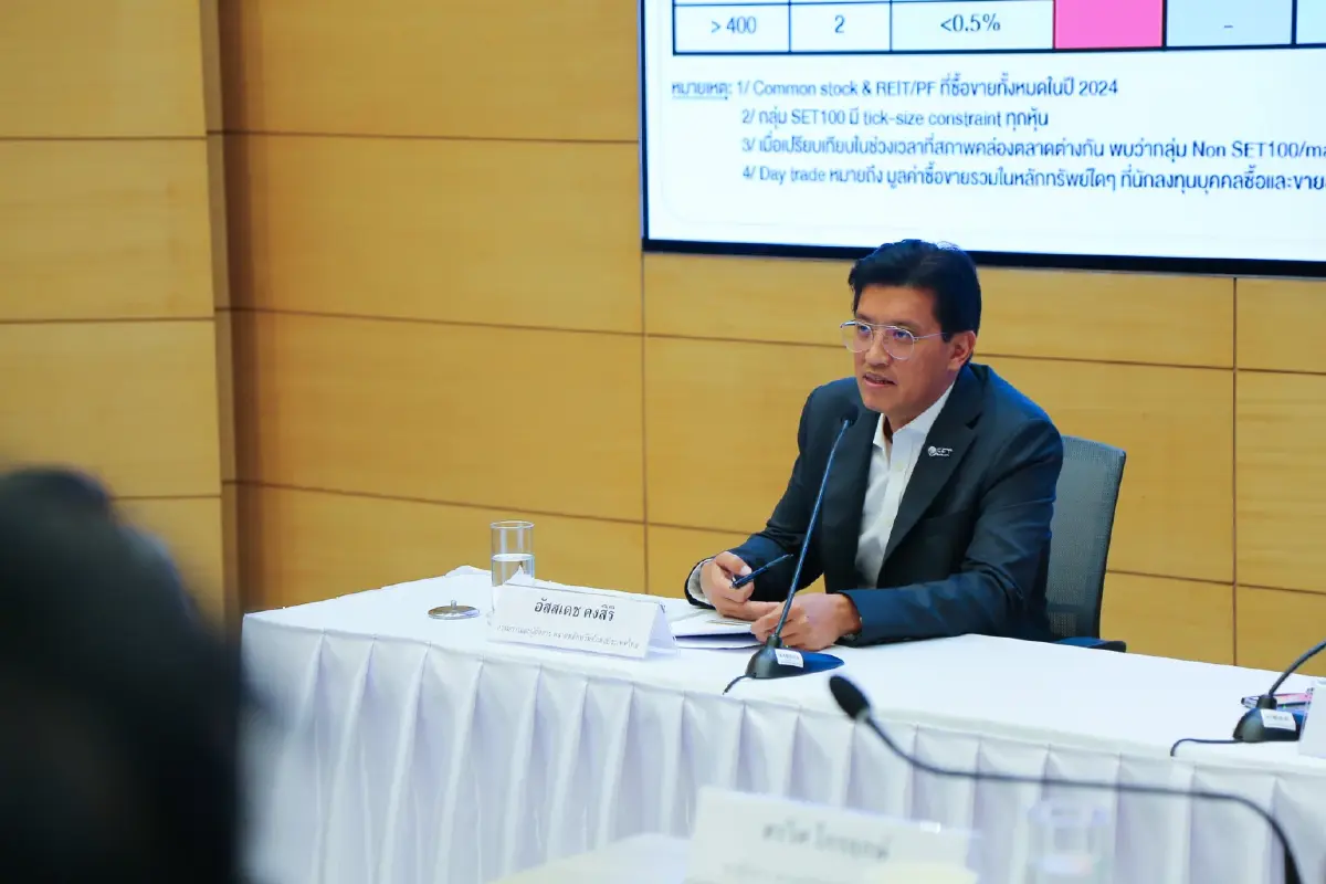 อัสสเดช คงสิริ กรรมการและผู้จัดการ ตลาดหลักทรัพย์แห่งประเทศไทย