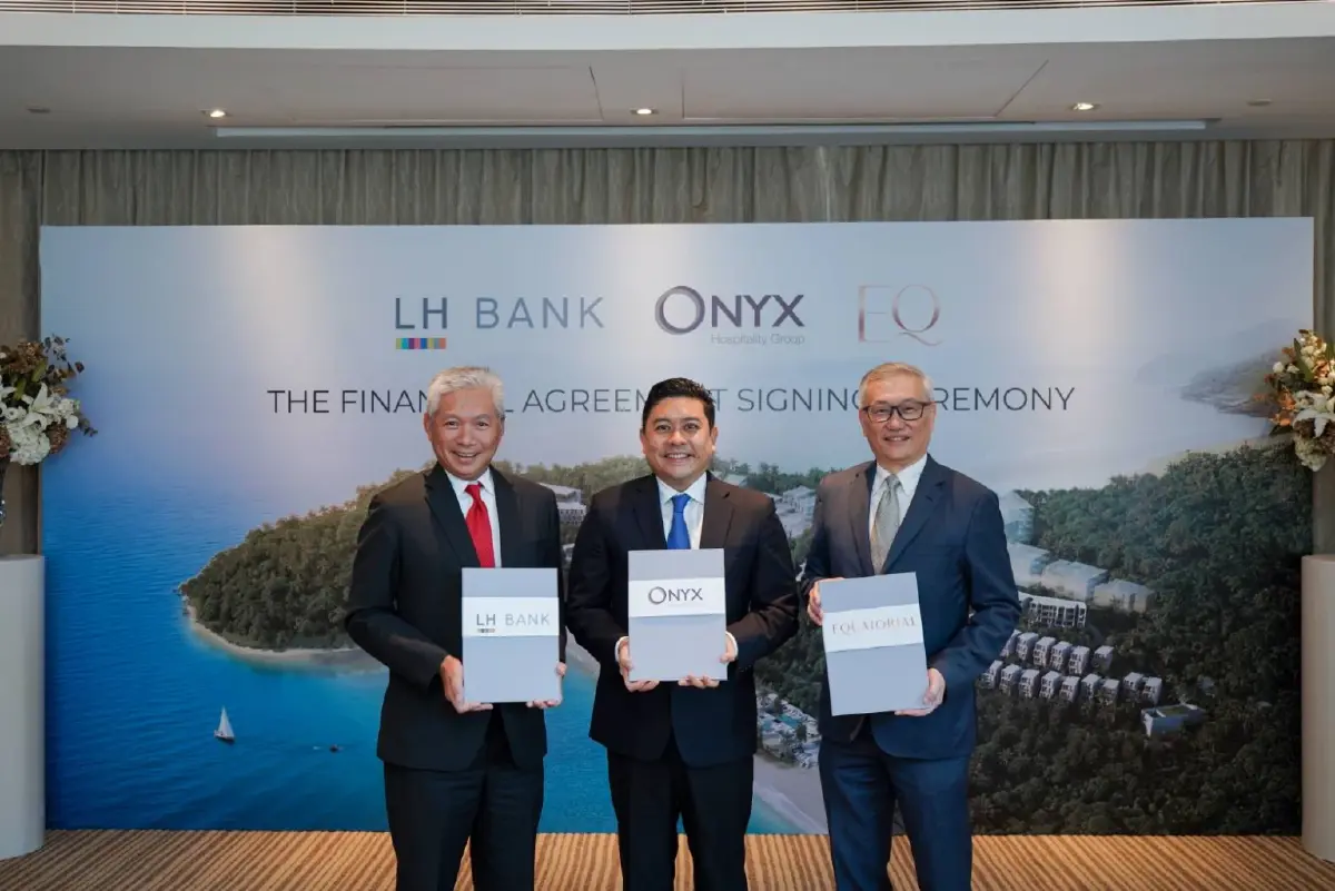 ออนิกซ์ ผนึก LH Bank รุกตลาดลักชัวรี! ทุ่ม 2,800 ล้าน พัฒนา "EQ Phuket" แลนด์มาร์กใหม่หาดกะตะ