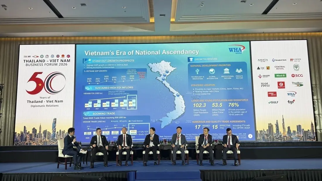 WHA Group ร่วมเวที Thailand–Vietnam Business Forum 2026 ในโอกาสครบรอบ 50 ปี ความสัมพันธ์ทางการทูตไทย–เวียดนาม