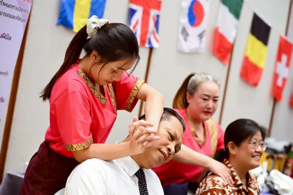 ฮือฮา! 22 ประเทศร่วมชิงแชมป์ "นวดแผนไทย" ระดับโลกดันสู่สากล