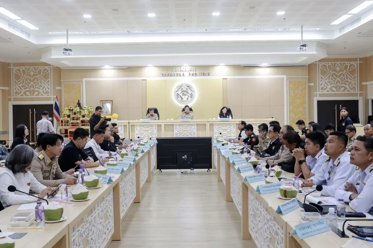 "สรรเพชญ" ลุยสงขลาเร่งบิ๊กโปรเจกต์คมนาคม "ขยายสนามบินหาดใหญ่ - เลี่ยงเมือง - รถเมล์ EV"