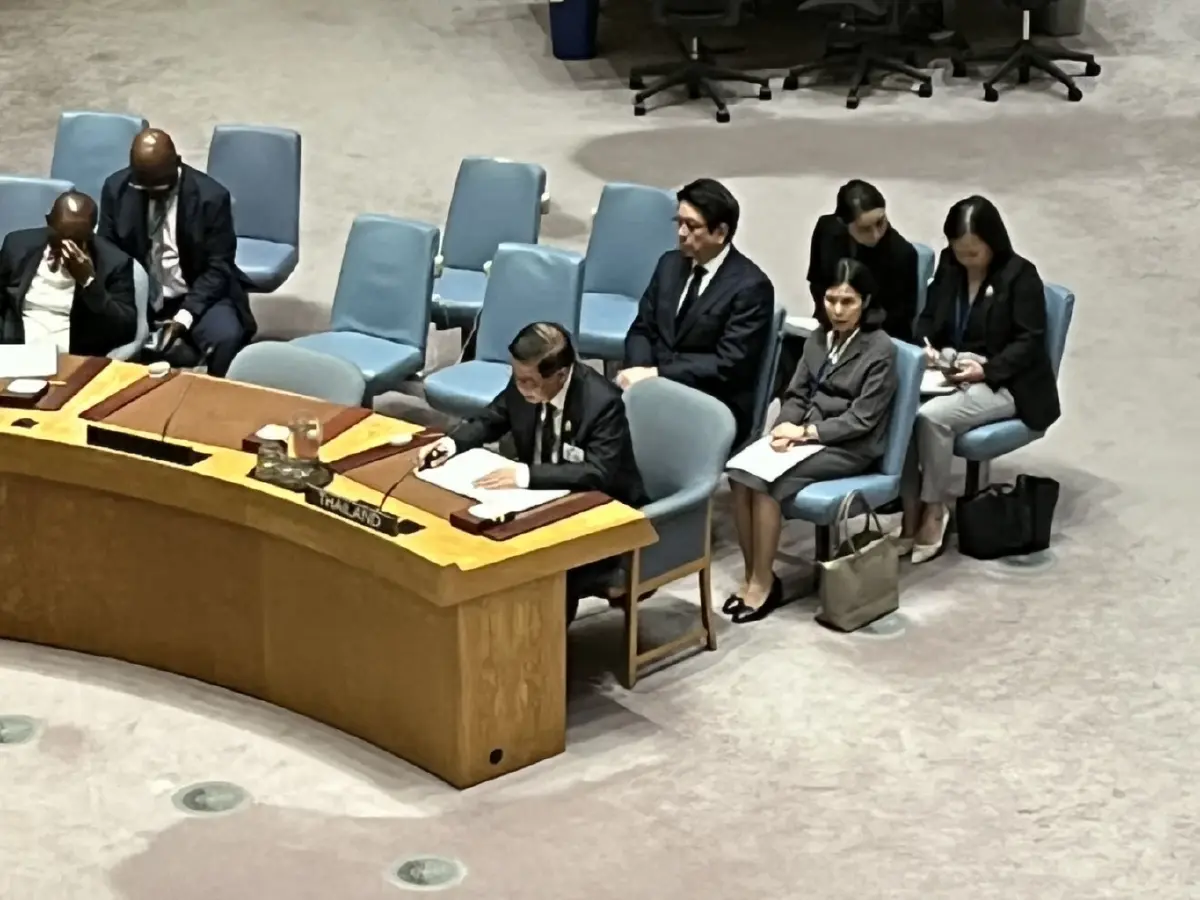 "สีหศักดิ์" ถูกกัมพูชาพาดพิง UNSC ย้ำไทยไม่เคยเคลมแผ่นดินใคร