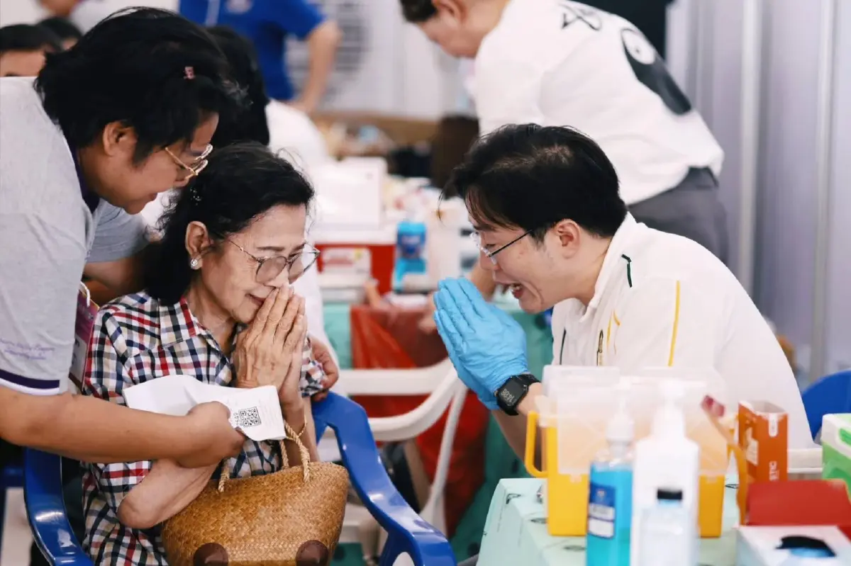 500 แพทย์อาสา ร่วมใจเฉลิมพระเกียรติ ลงพื้นที่สระบุรี ดูแลประชาชน