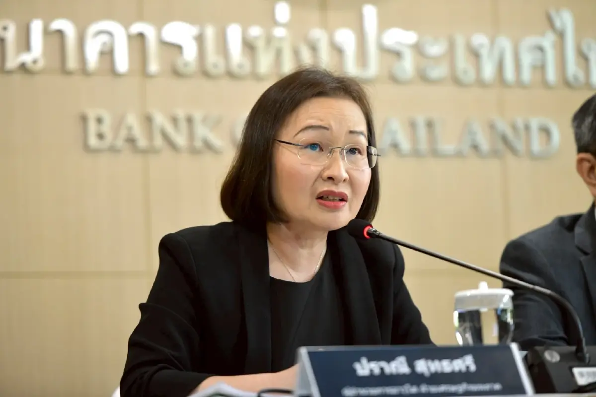 ปราณี สุทธศรี ผู้อำนวยการอาวุโส ฝ่ายเศรษฐกิจมหภาค ธปท.