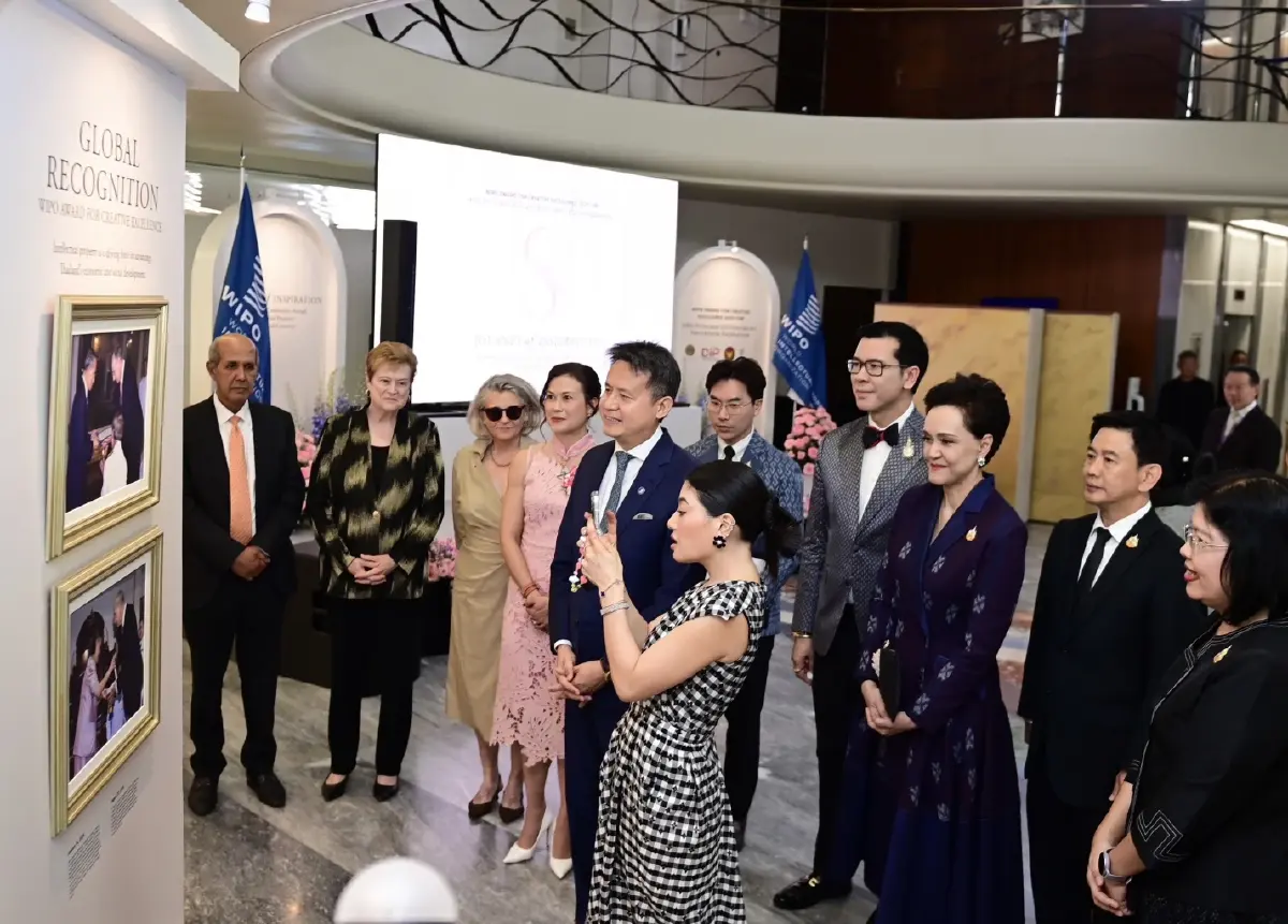 เจ้าฟ้าสิริวัณณวรี ทรงรับตำแหน่งทูตแฟชั่น WIPO พระองค์แรก