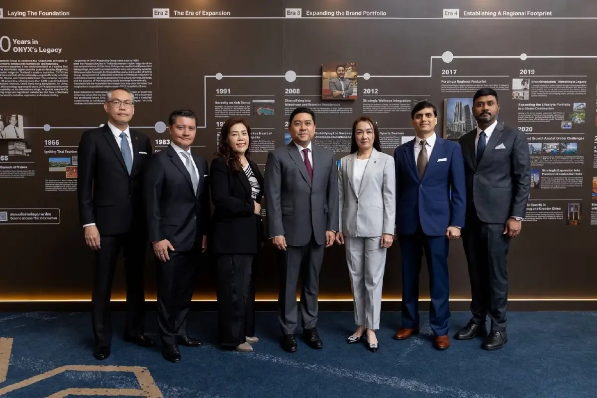 ฉลอง 60 ปี! ออนิกซ์ ฮอสพิทาลิตี้ฯ กางแผนลงทุน 5,500 ล้าน ตั้งเป้ารายได้หมื่นล้านปี 2569