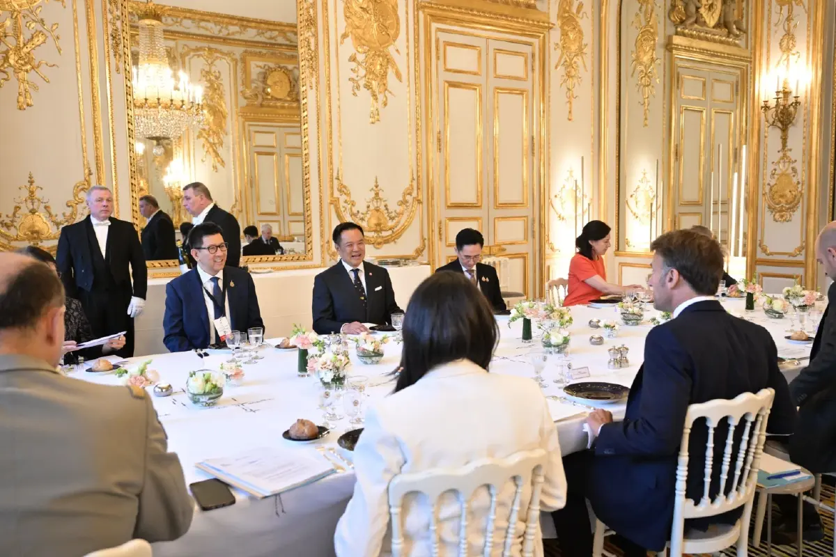 “อนุทิน” หารือ “มาครง” ร่วมมือไทย-ฝรั่งเศส ดัน FTA ไทย-EU ผนึก AI