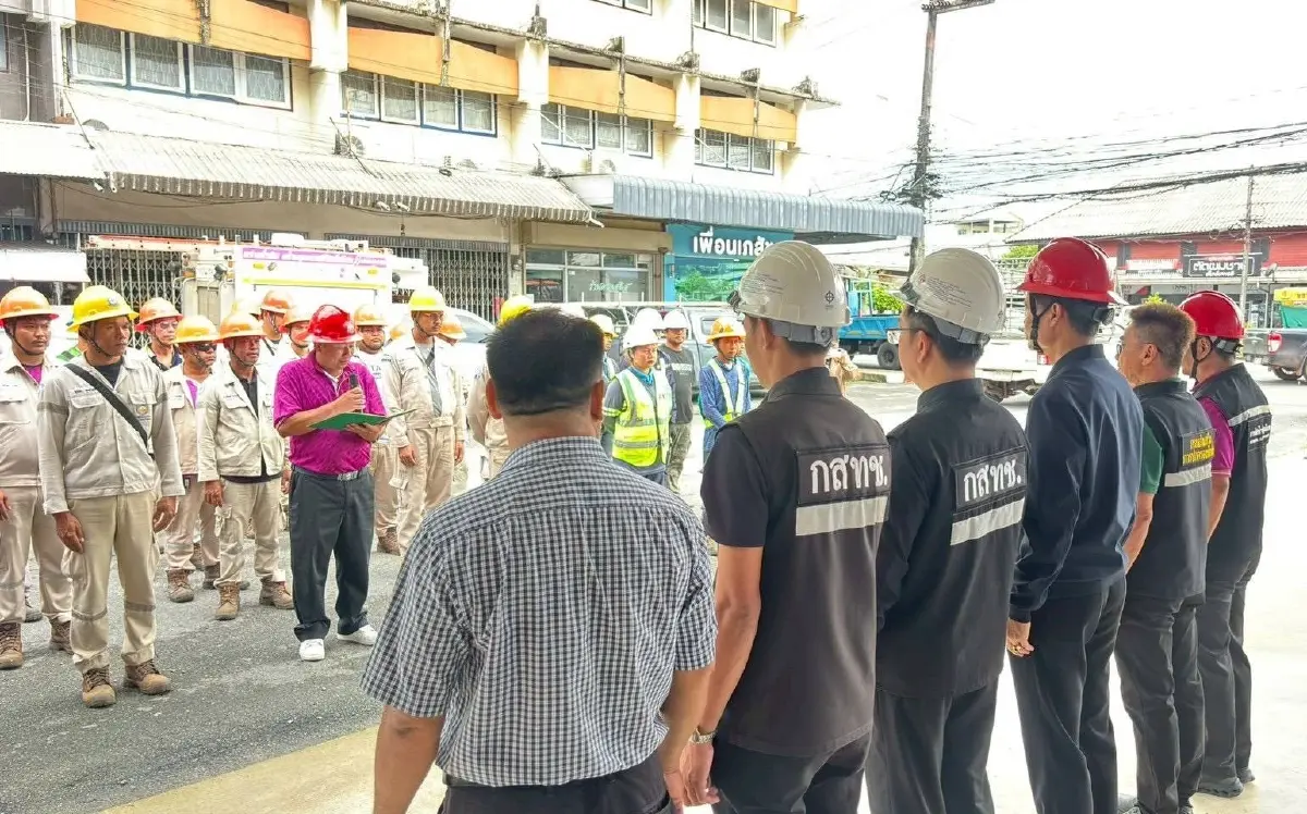 สำนักงาน กสทช. ร่วมกิจกรรม Kick Off จัดระเบียบสายสื่อสารโทรคมนาคมและติดตั้ง Cable Marker ในพื้นที่การไฟฟ้าส่วนภูมิภาคสาขาเมืองตราด ประจำปี 2569