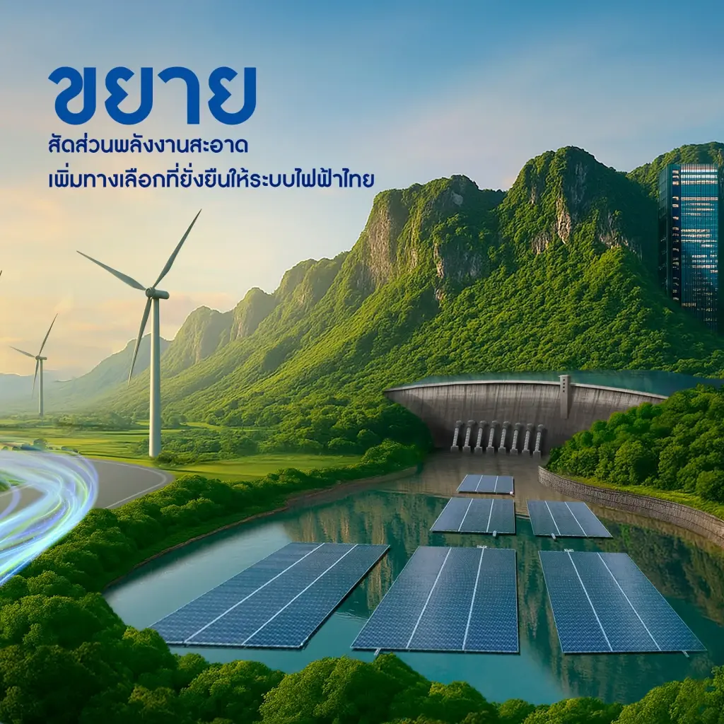 57 ปีแห่งการพัฒนา⚡ สู่พลังงานที่สะอาด มั่นคง และยั่งยืนกว่าเดิม