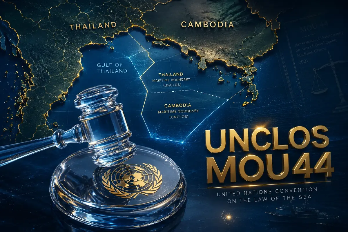 ไทยปิดประตูเจรจา? เคลียร์ปมเขมรซัดฉีก MOU44 ลุ้นใช้กฎหมายโลกสู้