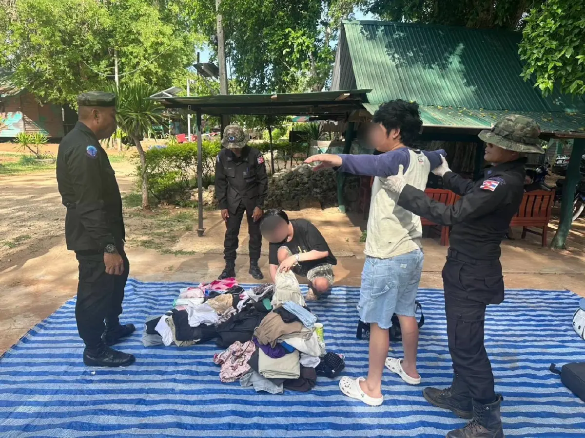 กองทัพเรือ สกัดจับ 7 คนไทย เตรียมลักลอบข้ามแดนไปกัมพูชา