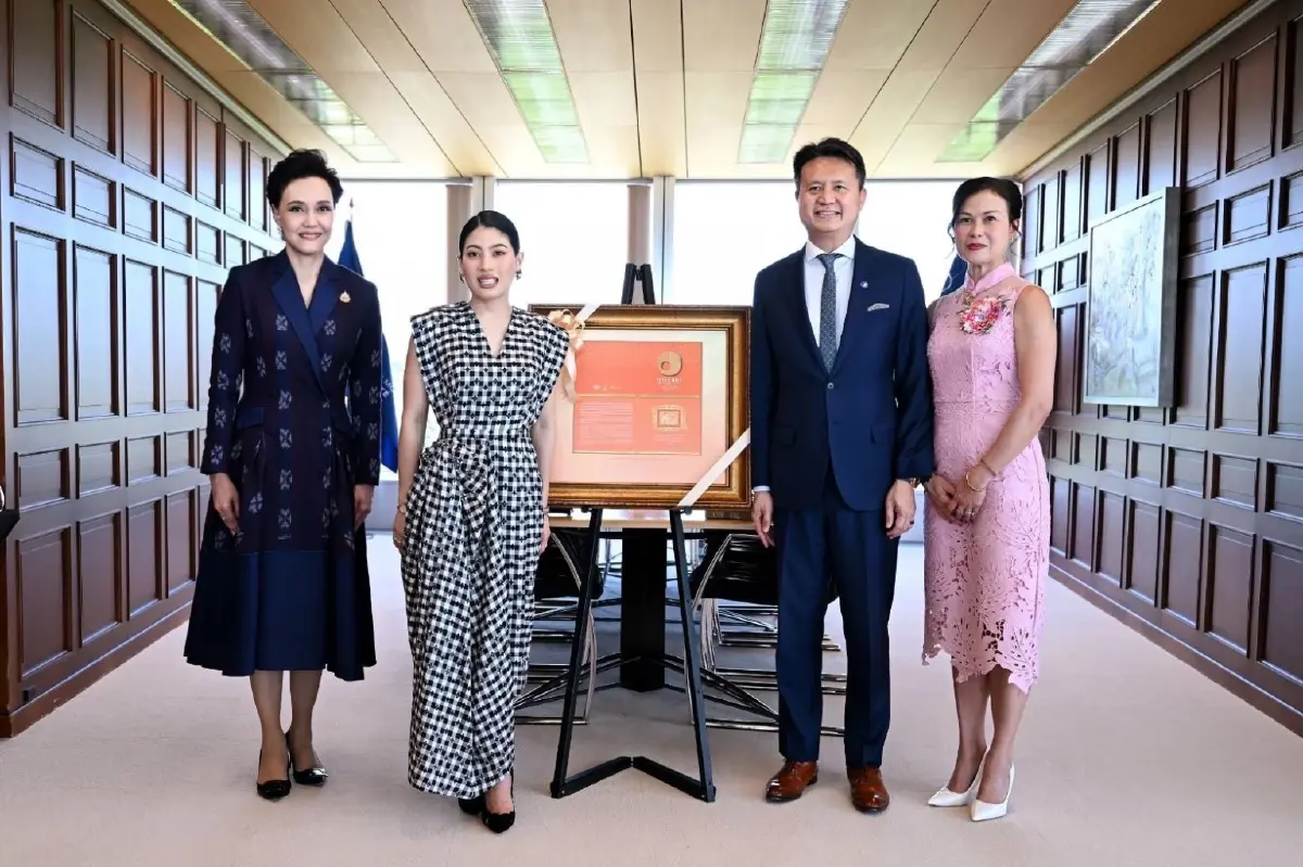 เจ้าฟ้าสิริวัณณวรี ทรงรับตำแหน่งทูตแฟชั่น WIPO พระองค์แรก