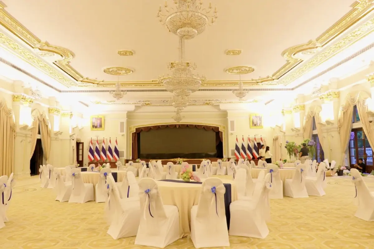บรรยากาศการเตรียมงาน