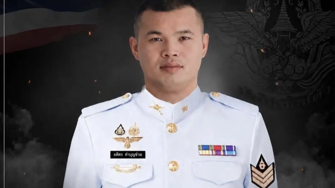 ส.อ.อดิศร คำบุญช่วย ถูกสะเก็ดระเบิดตามร่างกายได้เสียชีวิตที่โรงพยาบาล