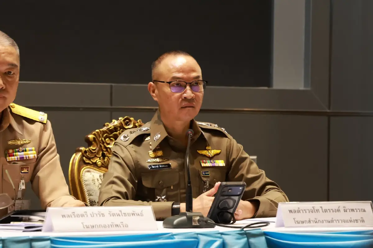 พล.ต.ท.ไตรรงค์ ผิวพรรณ โฆษกสำนักงานตำรวจแห่งชาติ
