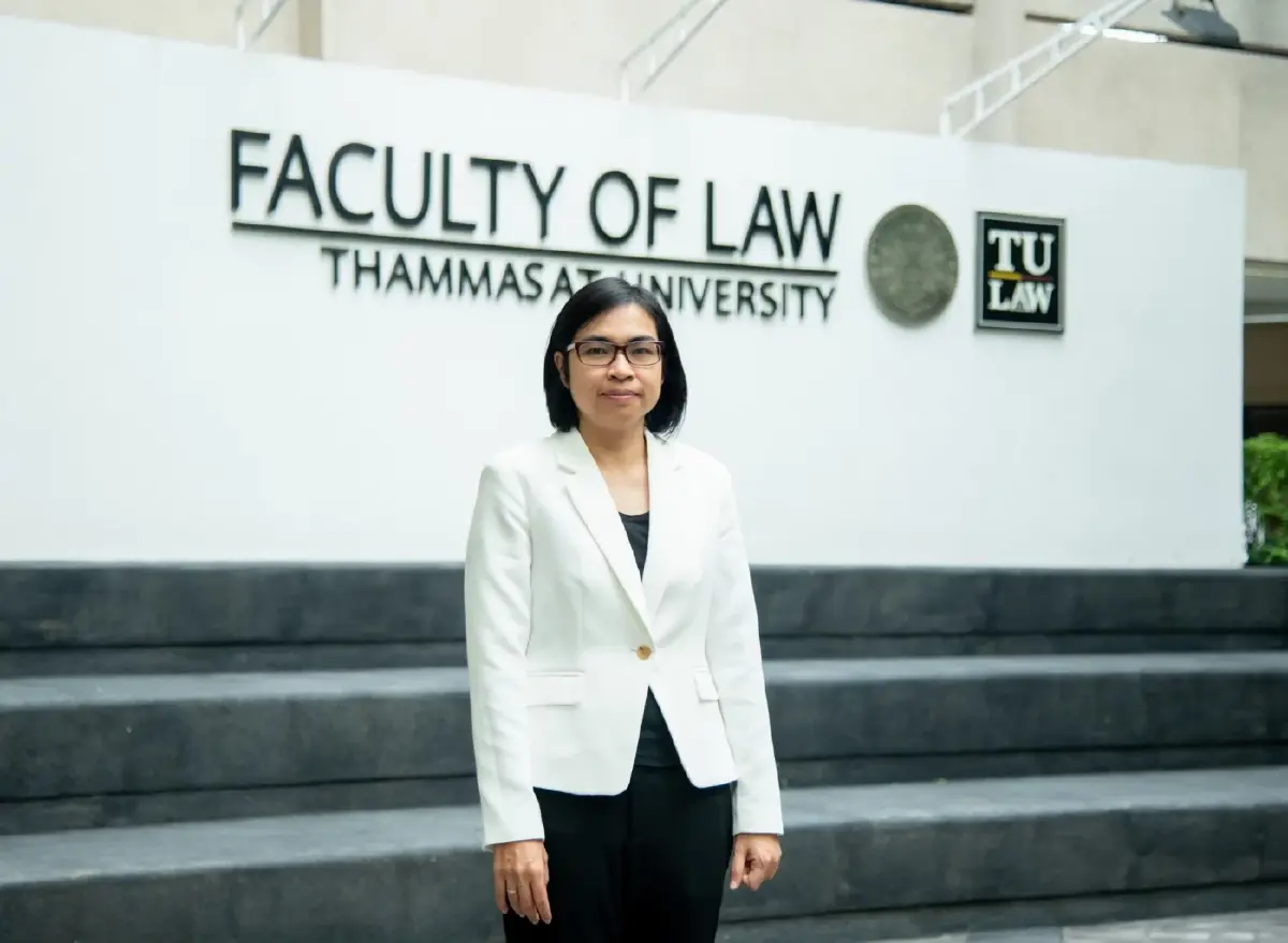 รศ.ดร.สุปรียา แก้วละเอียด คณบดีคณะนิติศาสตร์ มหาวิทยาลัยธรรมศาสตร์