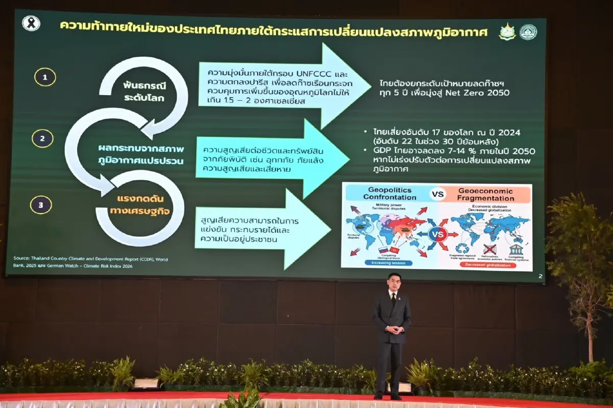 “รมว.สุชาติ” ขับเคลื่อนนโยบายนายกฯ เปิดงานสิ่งแวดล้อมโลก 2569 สู้วิกฤตโลกเดือด  ผนึกทุกภาคส่วนเดินหน้าสู่ Net Zero