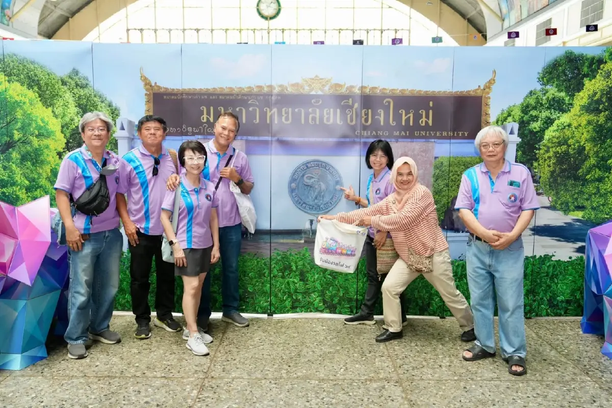 มช.จัดรับน้องรถไฟ 69 พาลูกช้างเชือกใหม่สู่ชีวิตรั้วมหาวิทยาลัย