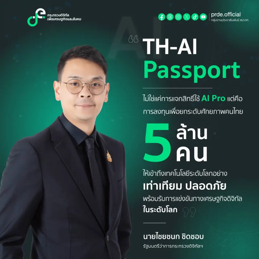 แกะทีโออาร์ TH-AI Passport 1.6 พันล้าน แผนอบรมชัด แต่ยังเจอ 2 ปมร้อน