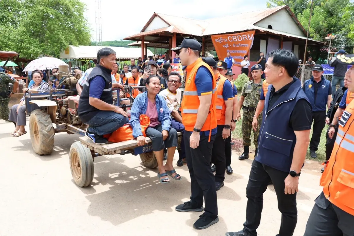 มท.3-ปภ.ติดตามการรับมืออุทกภัย-ฝึกจัดตั้งศูนย์พักพิงฯ