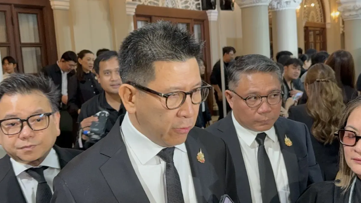 นายเอกนิติ นิติทัณฑ์ประภาศ รองนายกรัฐมนตรี และรัฐมนตรีว่าการกระทรวงการคลัง 