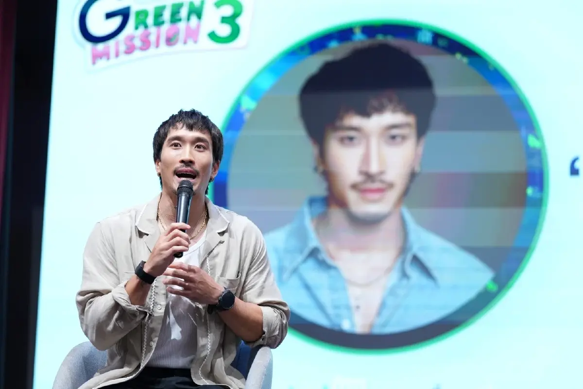 “เฟย ภัทร” แชร์มุมมองสายลุยรักษ์โลก ชวน ม.ปลาย Unlock พลังปั้นนวัตกรรมสู้โลกร้อน ในโครงการ “Green Mission by Chula x GULF ปี 3”