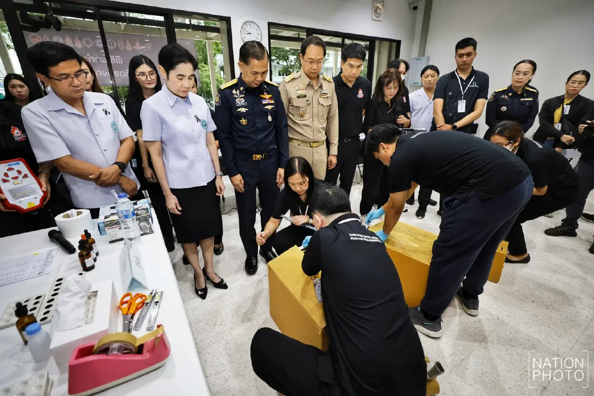 ดีเดย์เผาทำลาย! อย. ร่วมกับ ป.ป.ส. เตรียมเผาทำลาย ยาเสพติดล็อตมหึมา 77 ตัน กม.ใหม่ ข้าราชการเอี่ยวคูณโทษ 3 เท่า