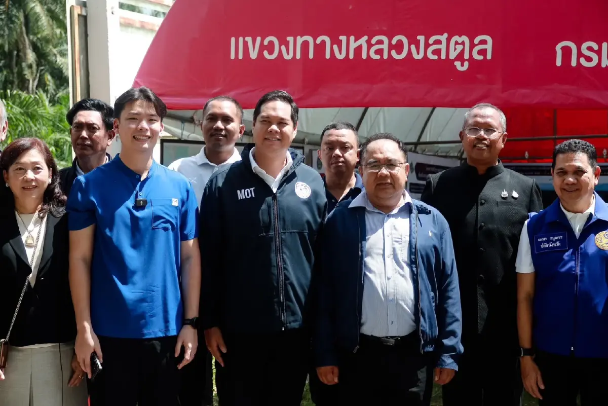 บิ๊กโปรเจกต์ภาคใต้! "สรรเพชญ" ลงพื้นที่สตูล ติดตามโครงการ  "อุโมงค์เชื่อมสงขลา-สตูล"