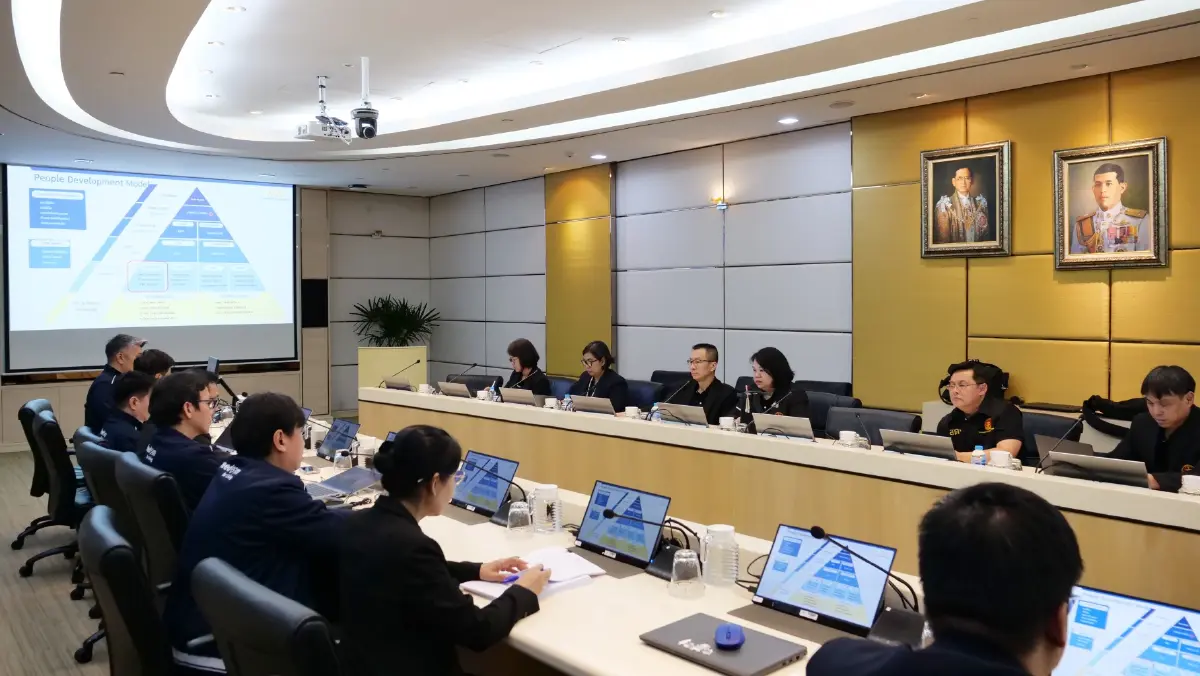 กบข. ต้อนรับคณะศึกษาดูงานจากโครงการพัฒนานักบริหารการตรวจเงินแผ่นดินระดับสูง รุ่นที่ 15