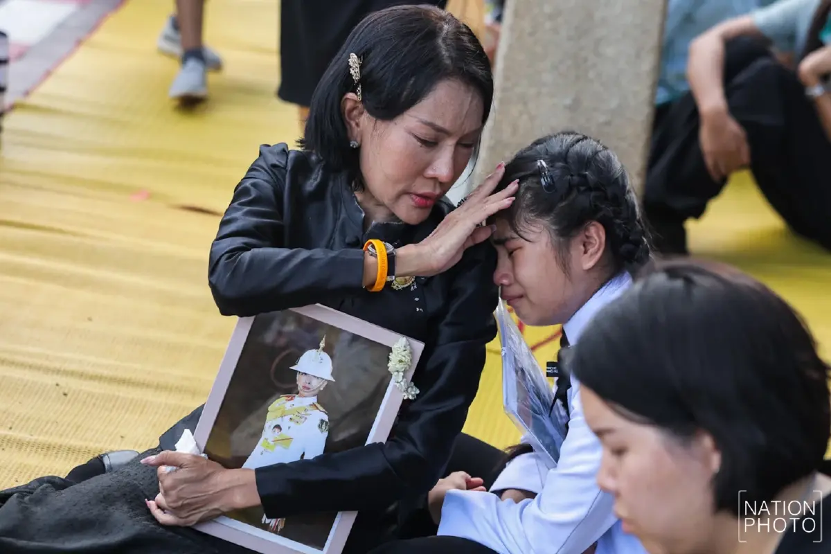 ในหลวง-พระราชินี เสด็จฯ เชิญพระศพ "เจ้าฟ้าพัชรกิติยาภาฯ” จาก รพ.จุฬาฯ สู่พระที่นั่งพิมานรัตยา