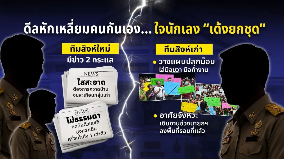 Exclusive! ดีลหักเหลี่ยมคนกันเอง... ใจนักเลง “เด้งยกชุด” ฝีแตก! โรงแรมหรูแฉ “มาเฟียมีสี” ไล่บี้เพิ่มส่วยเท่าตัว!
