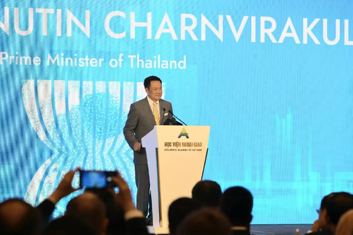 "อนุทิน" โชว์วิสัยทัศน์ในเวที ASEAN Future Forum ดัน "แลนด์บริดจ์-เศรษฐกิจดิจิทัล"