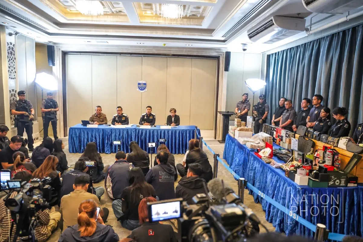 "ดีเอสไอ" แถลงทลายเครือข่าย Forex เถื่อน ปมเส้นเงินเอี่ยว "สส.ภาวุธ" 28 ล้านบาท ชี้ยังไม่ใช่ผู้ต้องหา เตรียมเชิญมาให้ปากคำ
