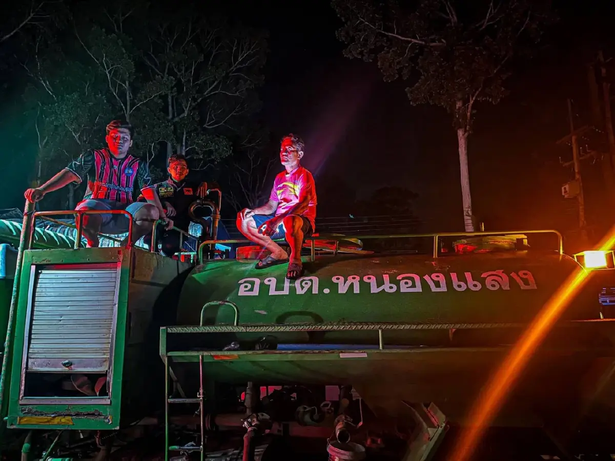 วอดทั้งหลัง! ไฟไหม้ "ศูนย์เด็กเล็ก-อนุบาล" รร.ดังปราจีนบุรี เหลือแต่ซากกลางดึก ระดมดับเพลิงอลหม่านกลางดึก