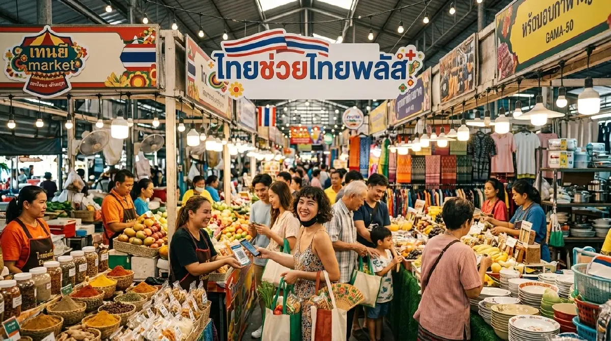 เงินสะพัดทั่วไทย! "ไทยช่วยไทยพลัส" ยอดใช้ทะลุ 1.4 หมื่นล้าน คนแห่ใช้สิทธิจริงทะลัก 21.8 ล้านราย เปิดใช้สิทธิผ่าน Food Delivery 15 มิ.ย.นี้
