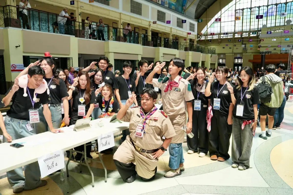 มช.จัดรับน้องรถไฟ 69 พาลูกช้างเชือกใหม่สู่ชีวิตรั้วมหาวิทยาลัย
