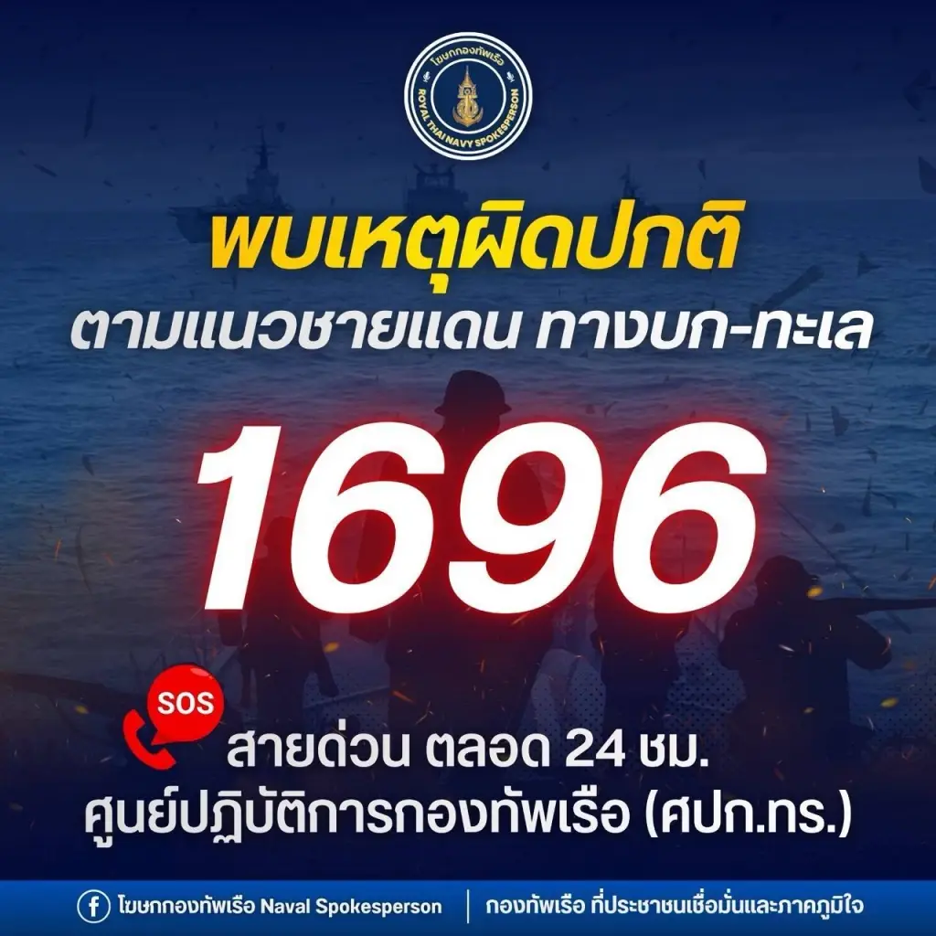 ทร.ยันคุมเข้มชายแดน ผลักดันชาวกัมพูชาพ้นโทษกลับประเทศ