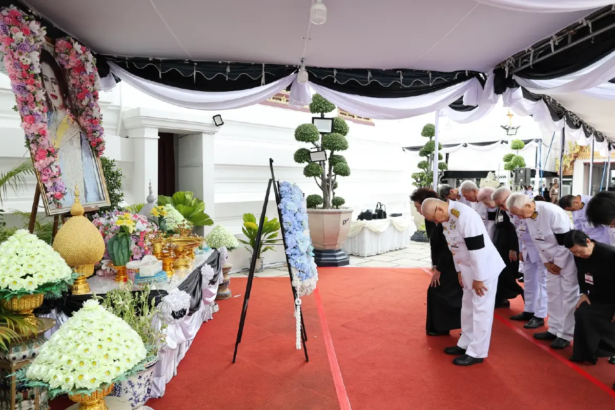 มูลนิธิศรีเทพไทย ร่วมเป็นเจ้าภาพพระพิธีธรรมสวดพระอภิธรรม พระบรมศพ “สมเด็จพระพันปีหลวง”